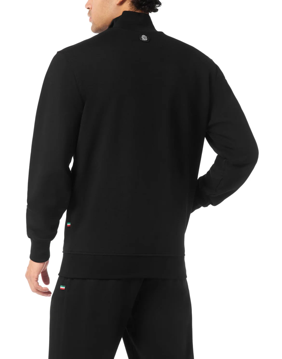 Half-Zip Tracksuit Jacket Logo, цвет: Черный