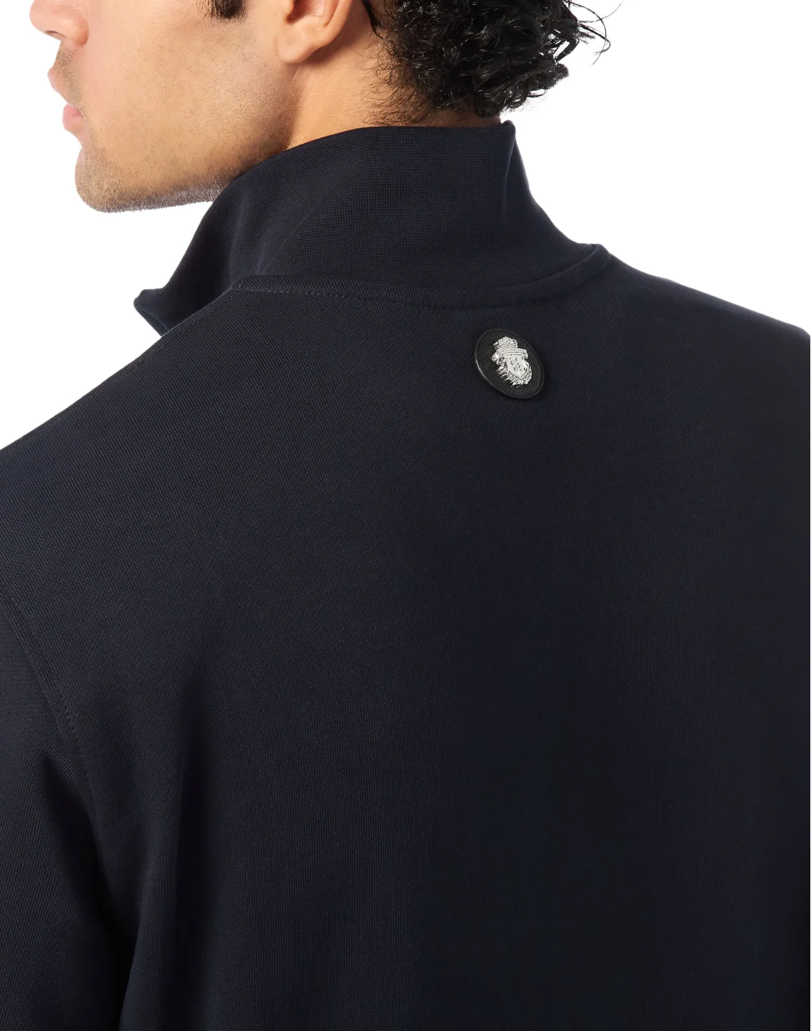 Half-Zip Tracksuit Jacket Logo, цвет: Синий