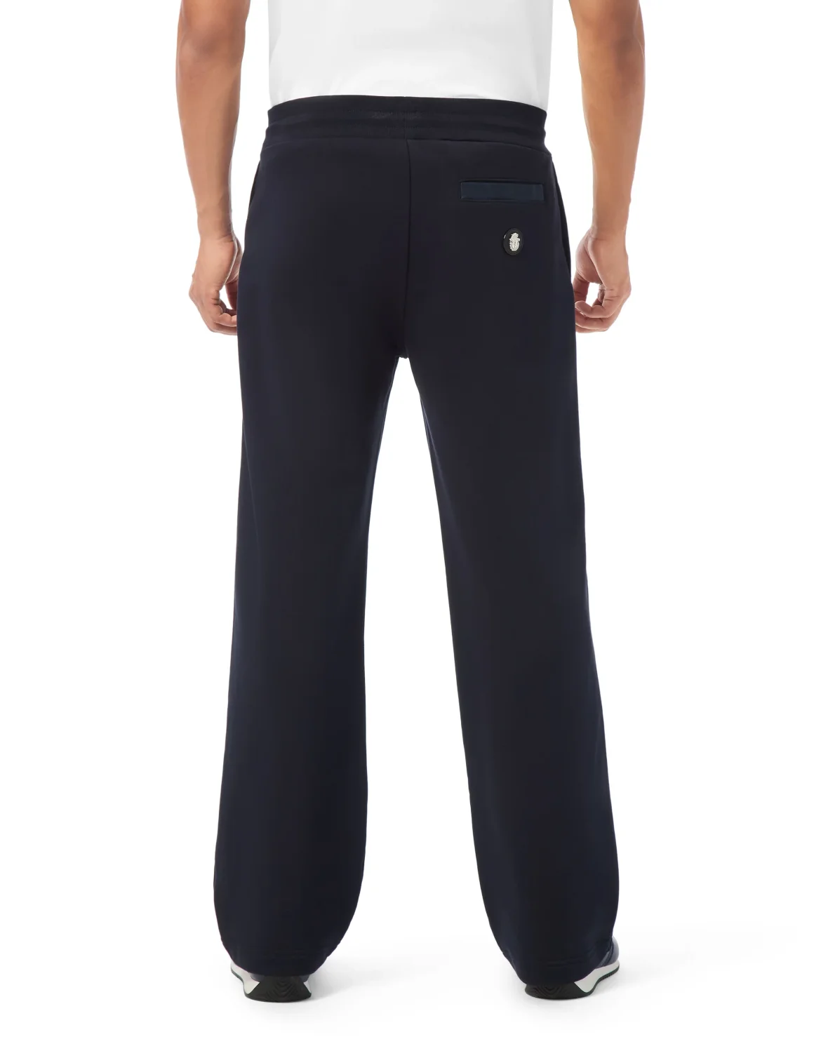 Tracksuit Trousers with Alcantara Stripes, цвет: Синий