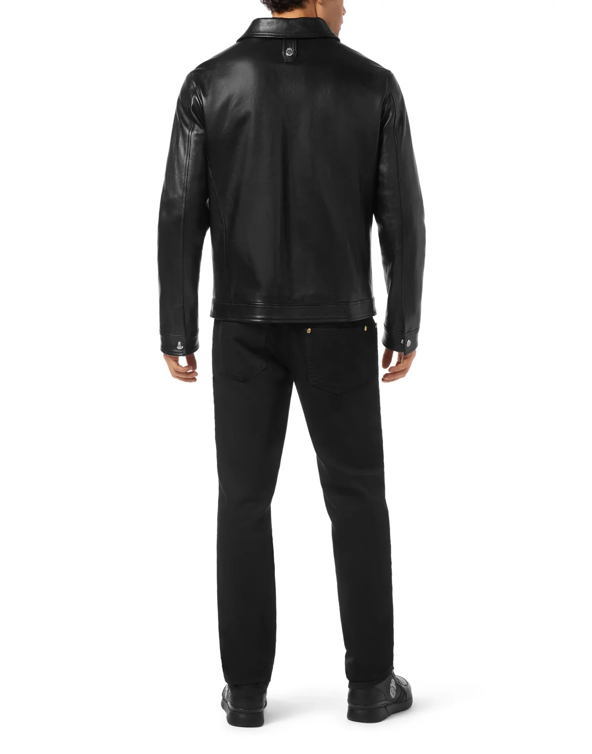 Nappa Leather Blouson, цвет: Черный