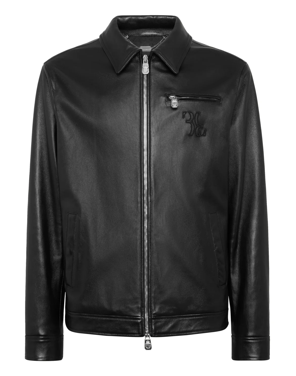 Nappa Leather Blouson, цвет: Черный
