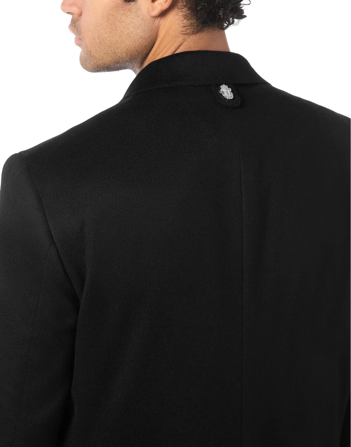 Cashmere Regular Fit Coat, цвет: Черный
