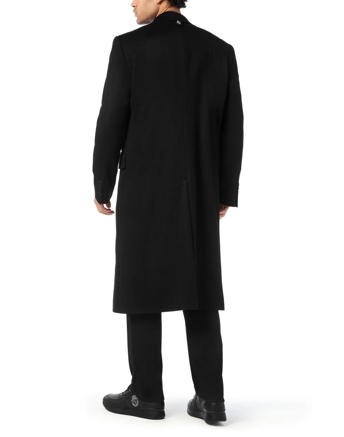 Cashmere Regular Fit Coat, цвет: Черный