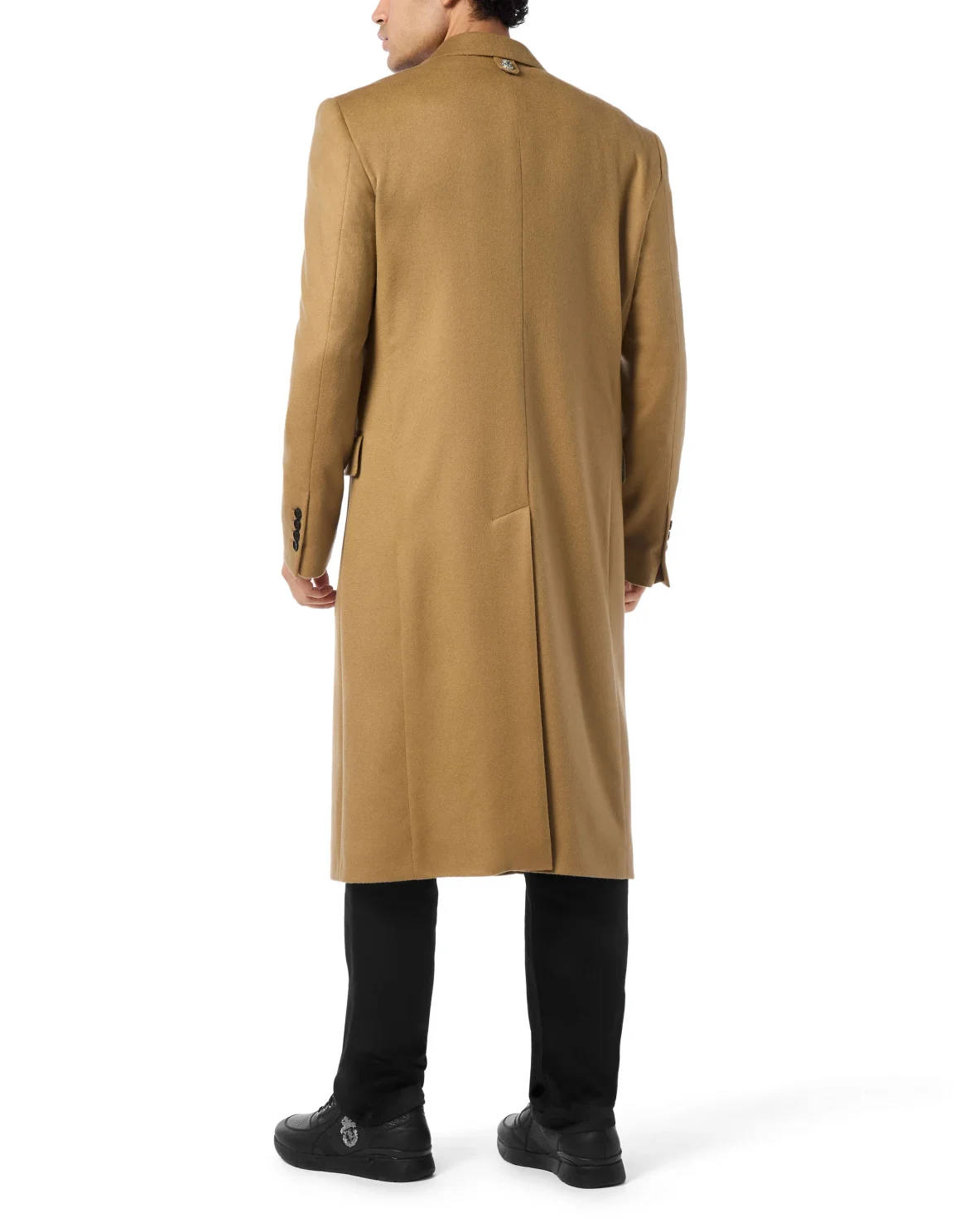 Cashmere Regular Fit Coat, цвет: Бежевый