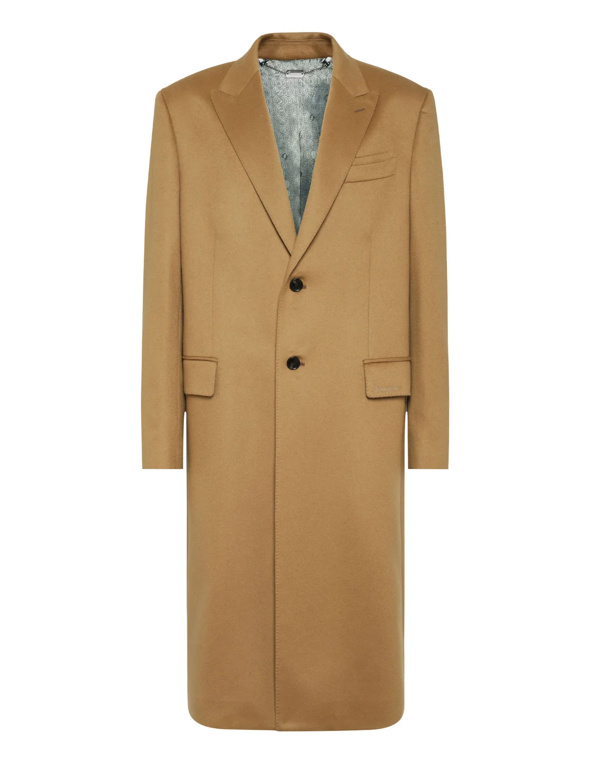 Cashmere Regular Fit Coat, цвет: Бежевый