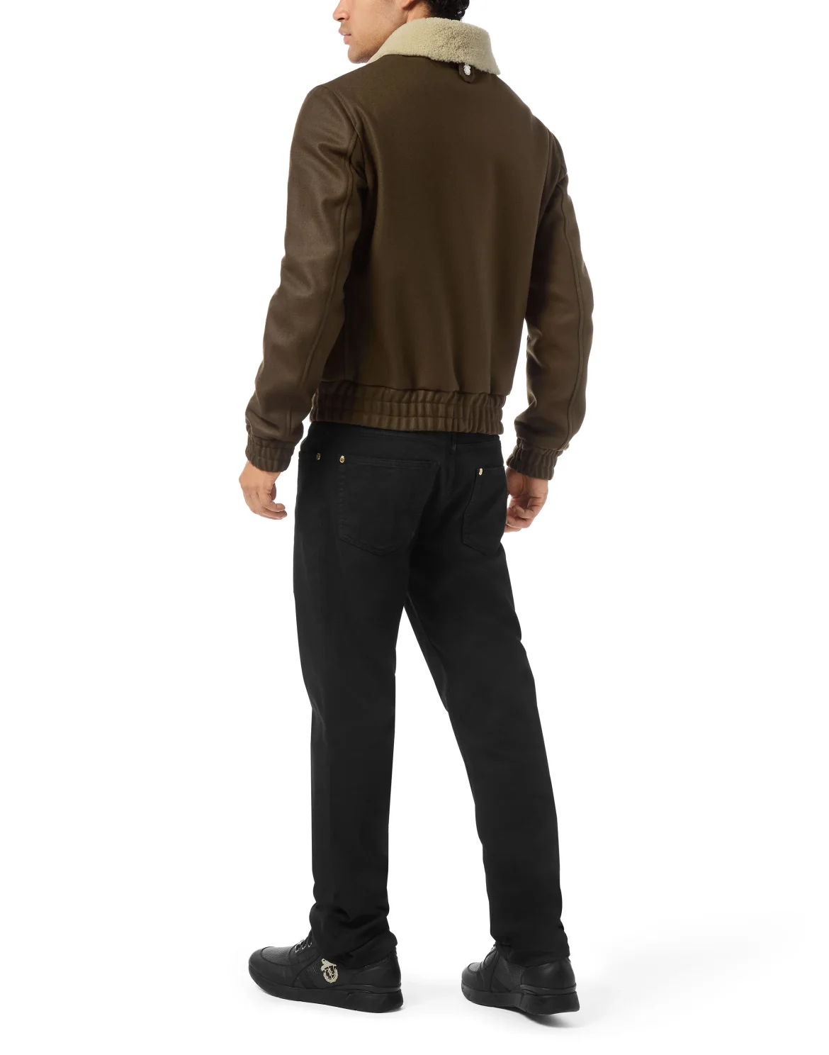 Shearling  Wool Jacket, цвет: Коричневый
