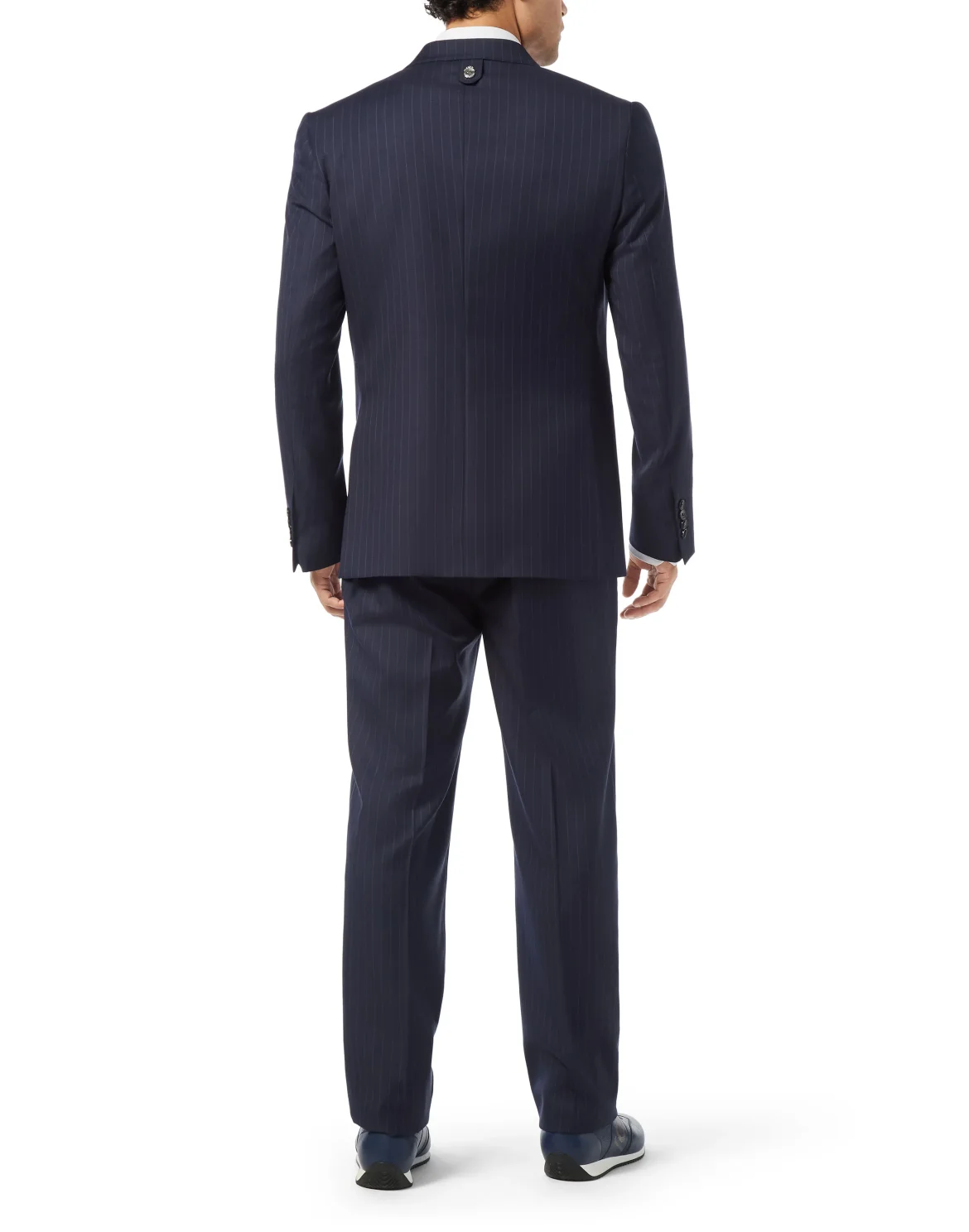 Gessato Blazer, цвет: Синий