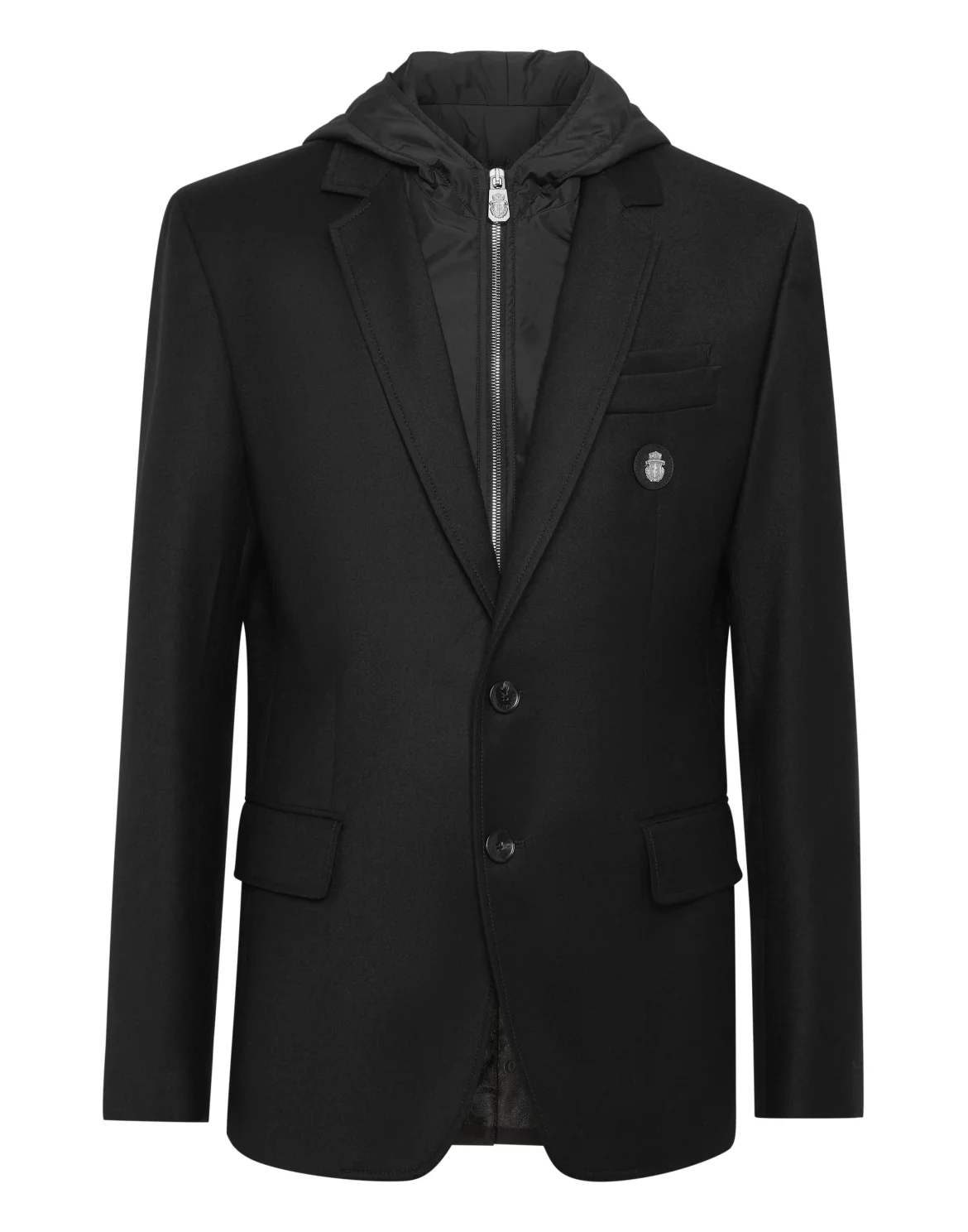 Travel Hood Blazer, цвет: Черный