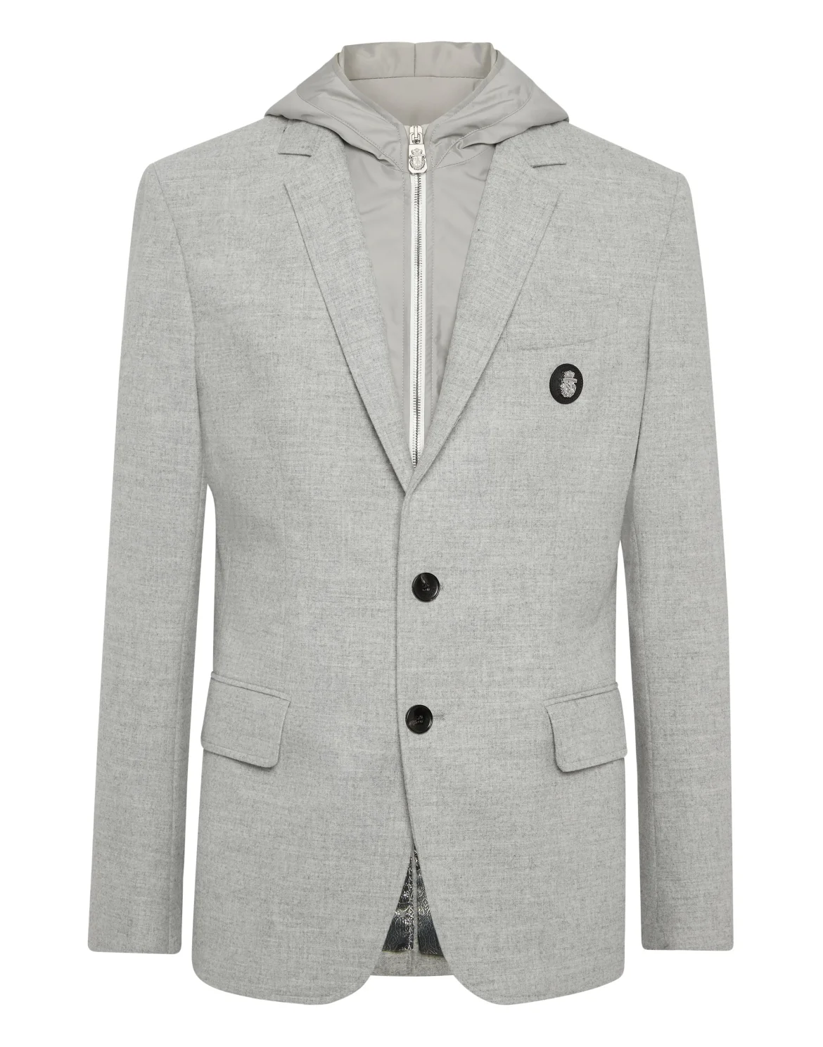 Travel Hood Blazer, цвет: Серый