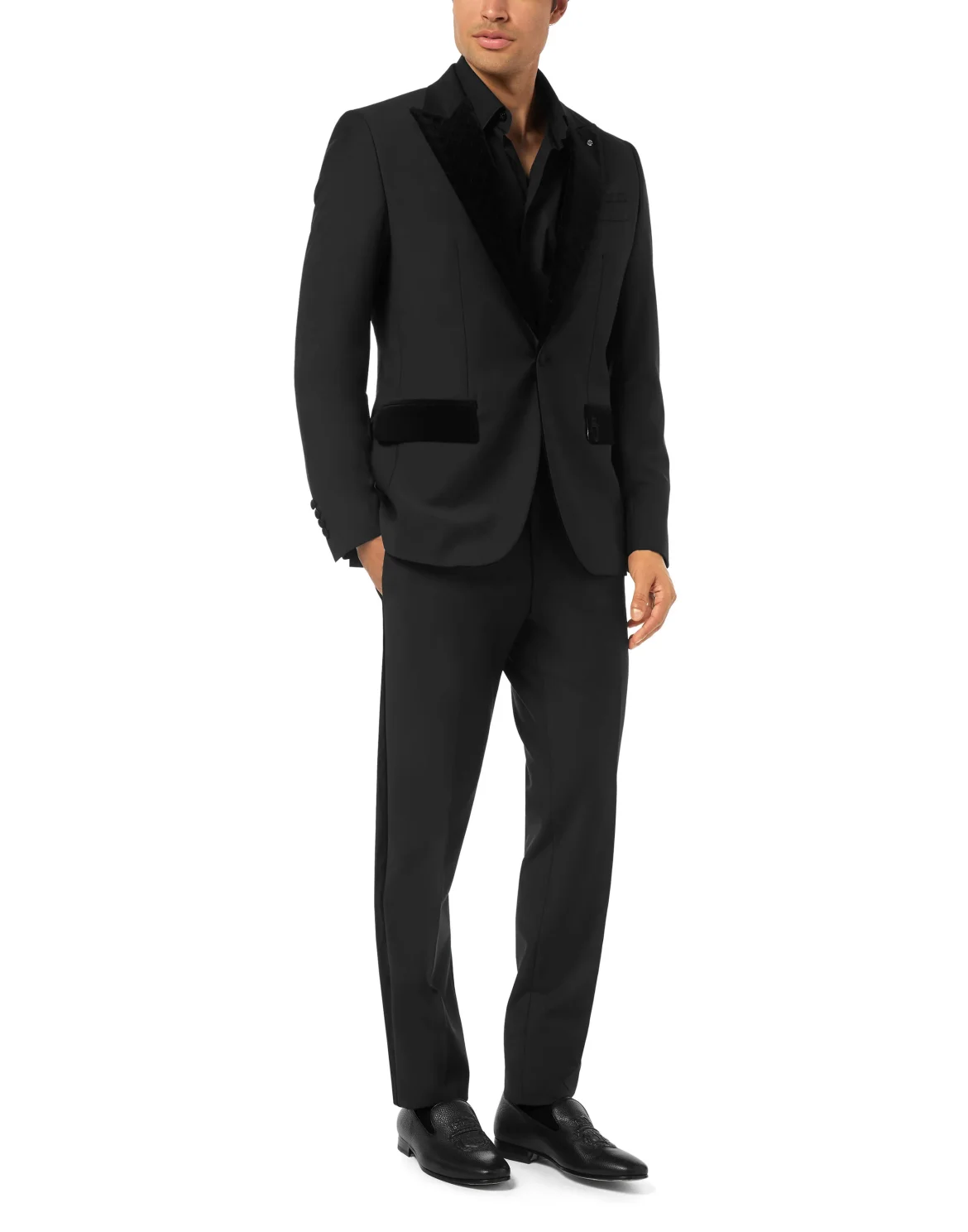 Classic Tailored Blazer, цвет: Черный