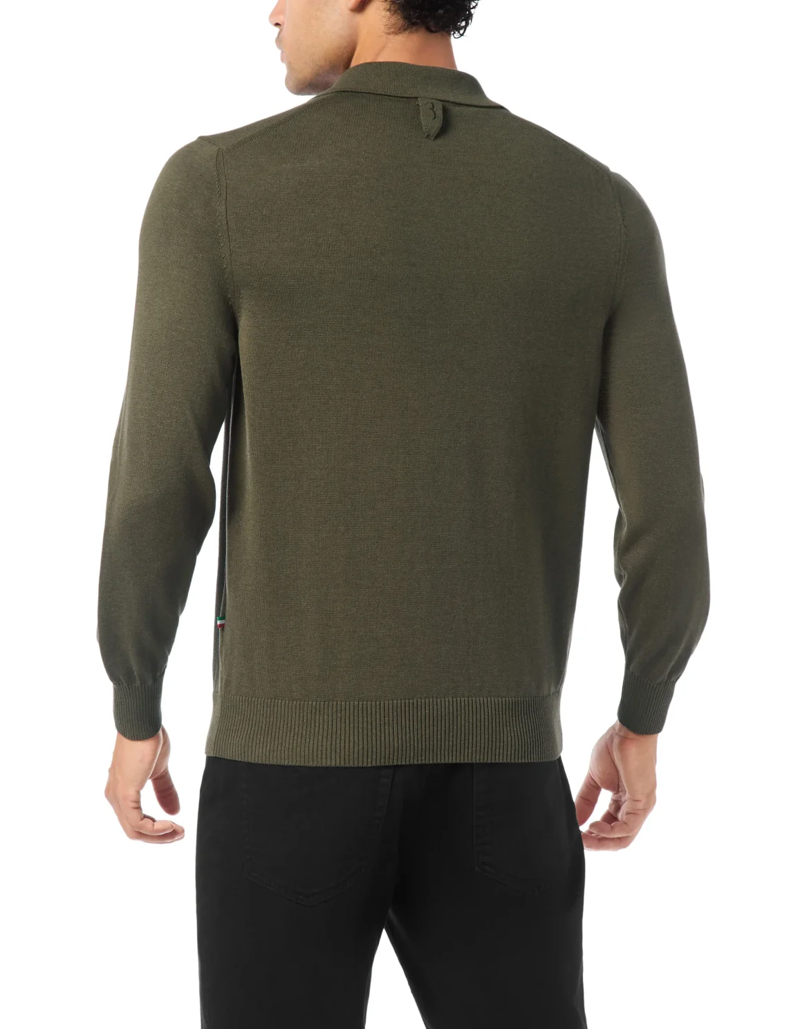 Cotton Silk Polo Shirt, цвет: Зеленый