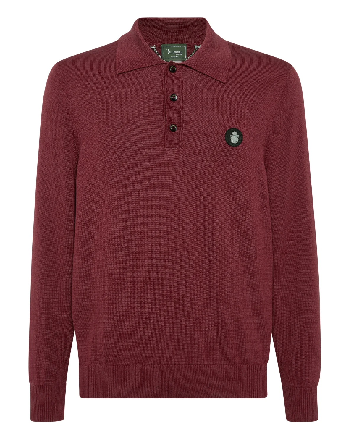 Cotton Silk Polo Shirt, цвет: Красный