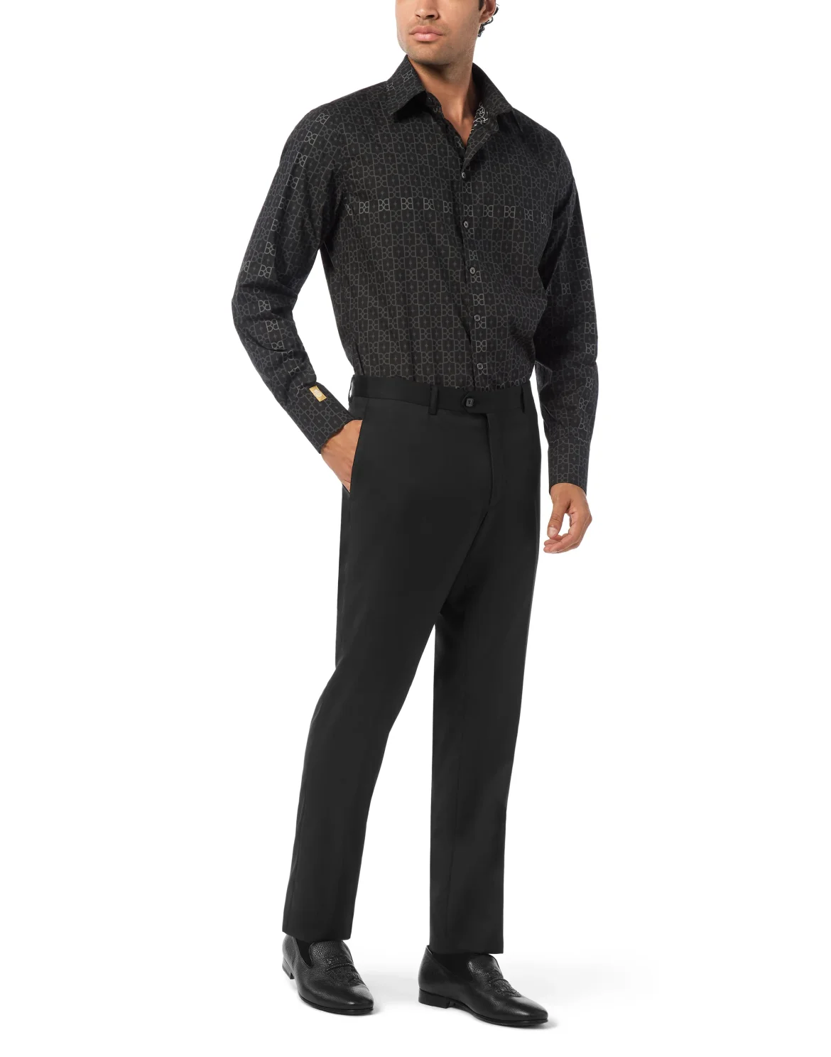 Silver Cut Shirt BB Checks, цвет: Синий