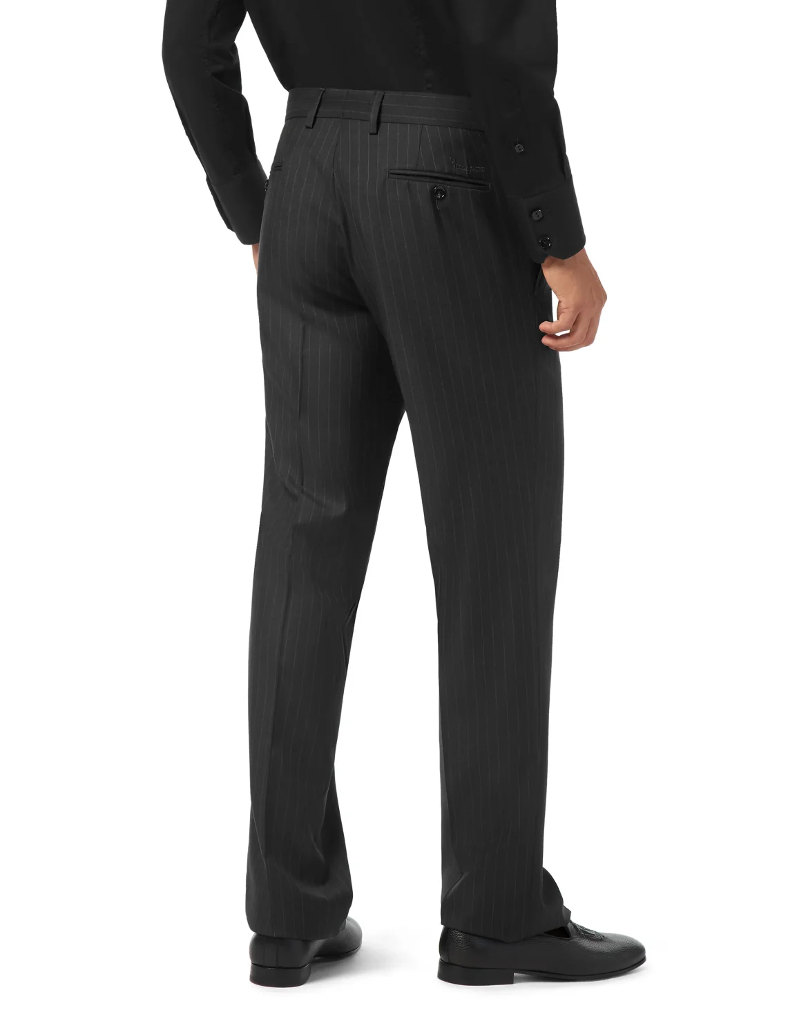 Gessato Classic Trousers Joy Fit, цвет: Черный