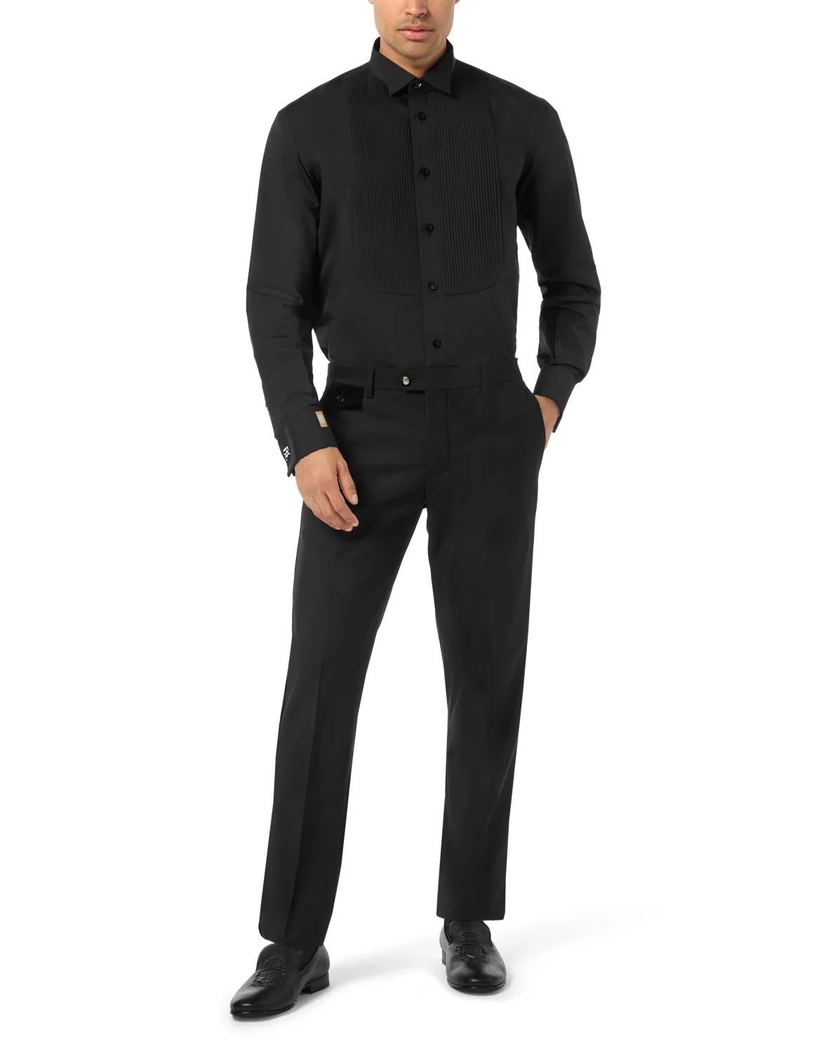 Classic Trousers Gold, цвет: Черный