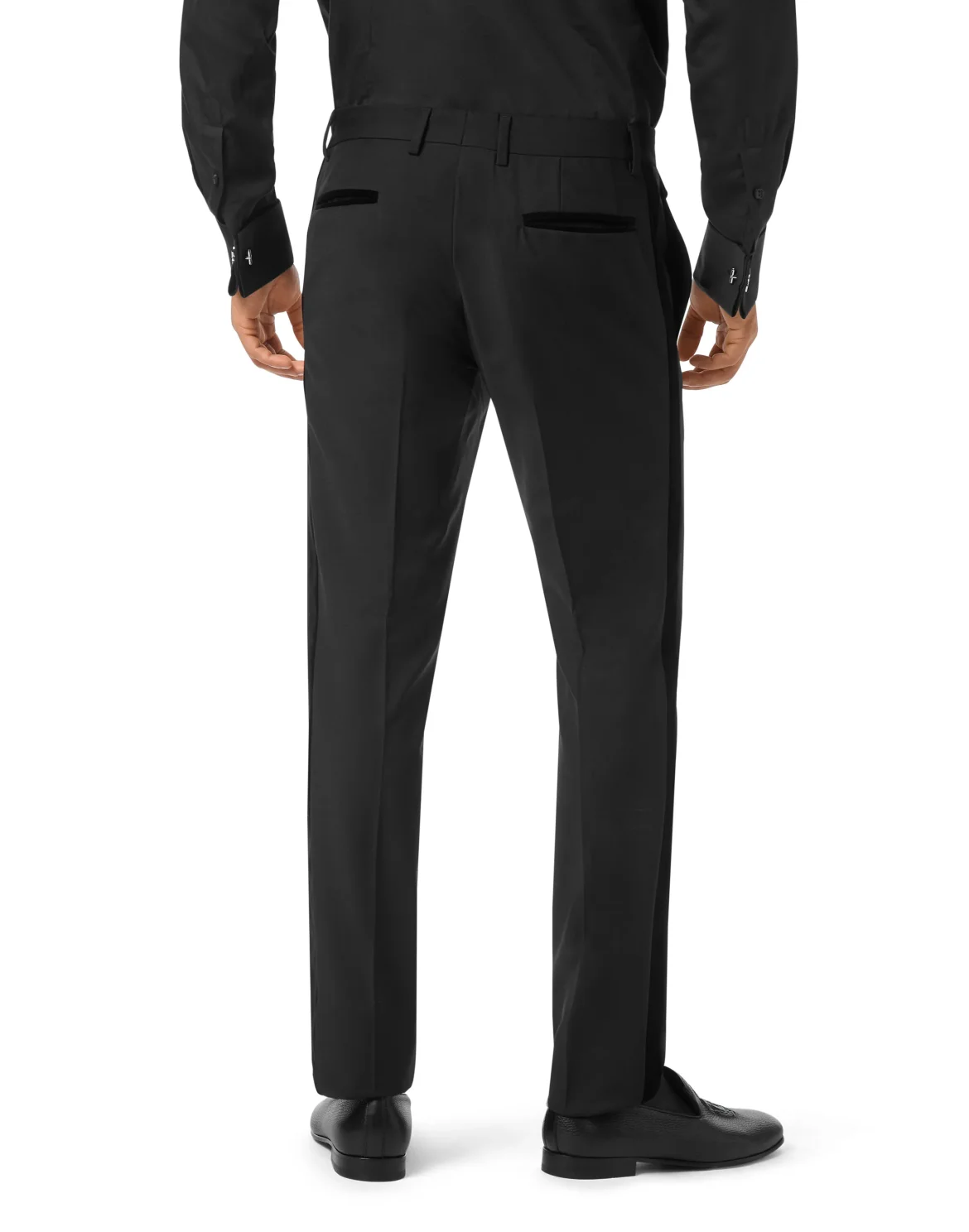 Classic Trousers Gold, цвет: Черный