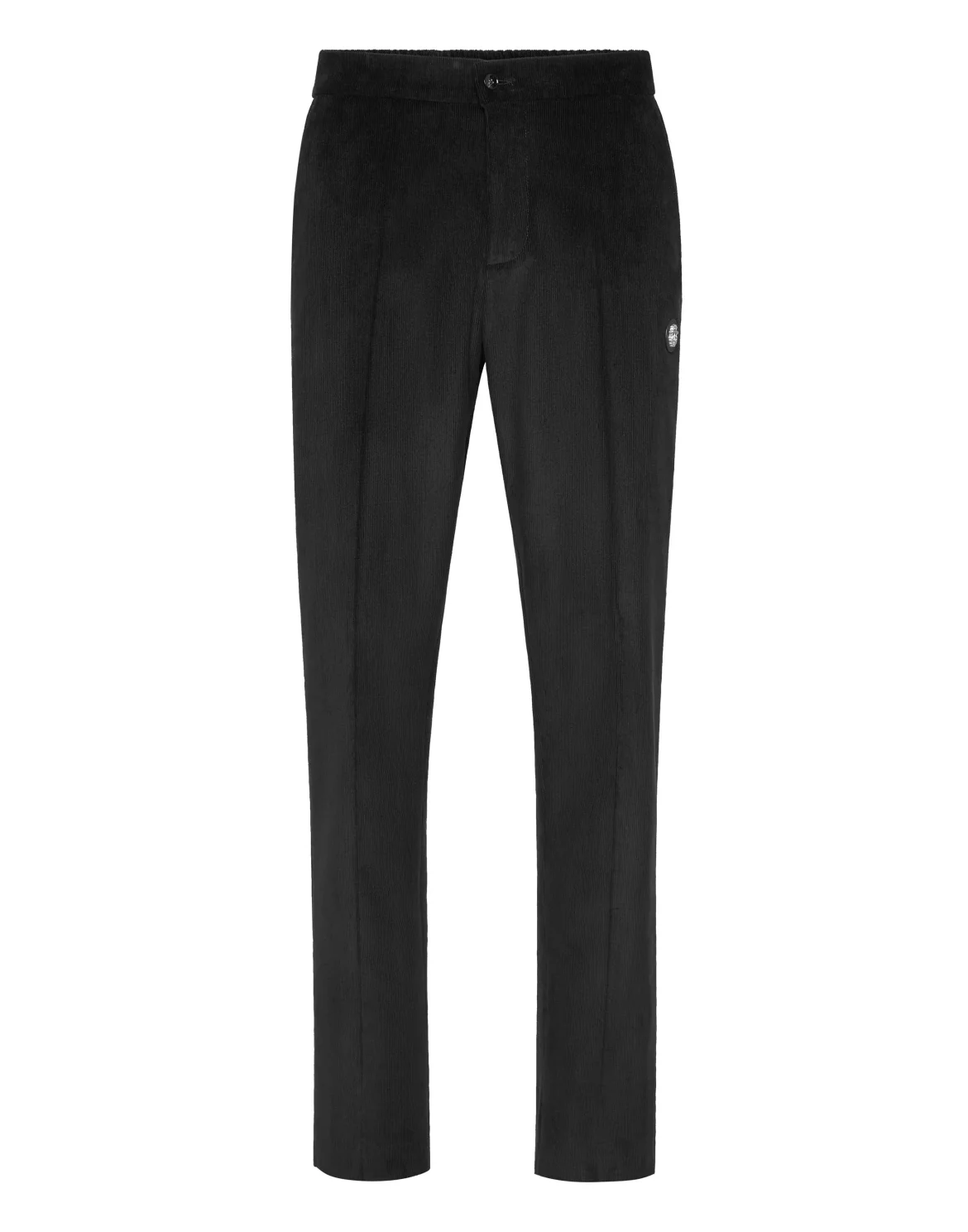 Corduroy Relaxed Fit Jogging Trousers, цвет: Черный