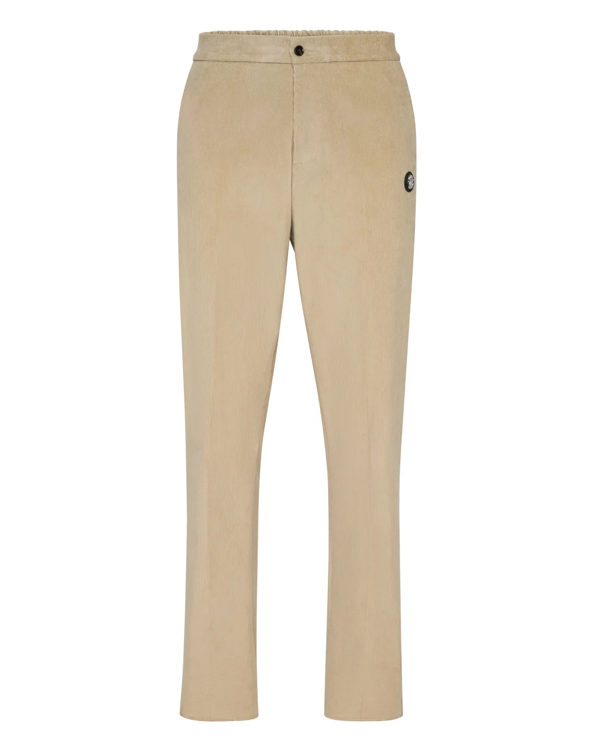 Corduroy Relaxed Fit Jogging Trousers, цвет: Бежевый