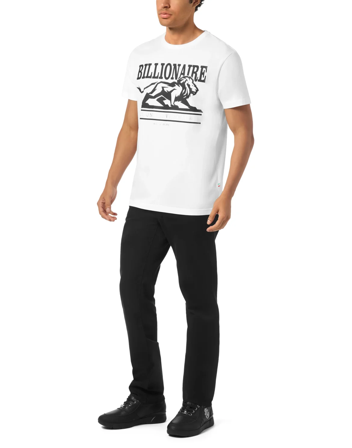 T-shirt Round Neck SS Lion, цвет: Белый
