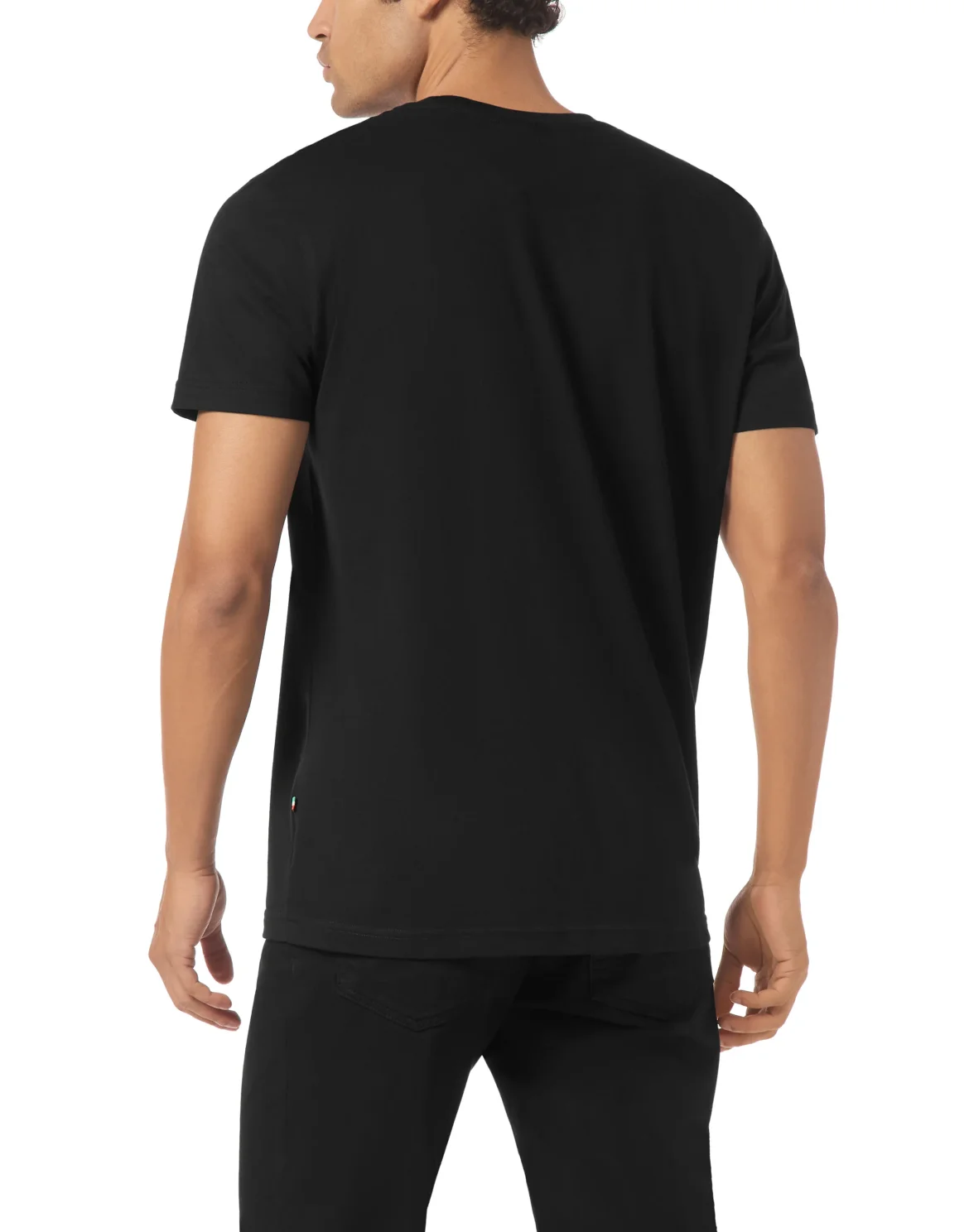 T-shirt Round Neck SS Lion, цвет: Черный