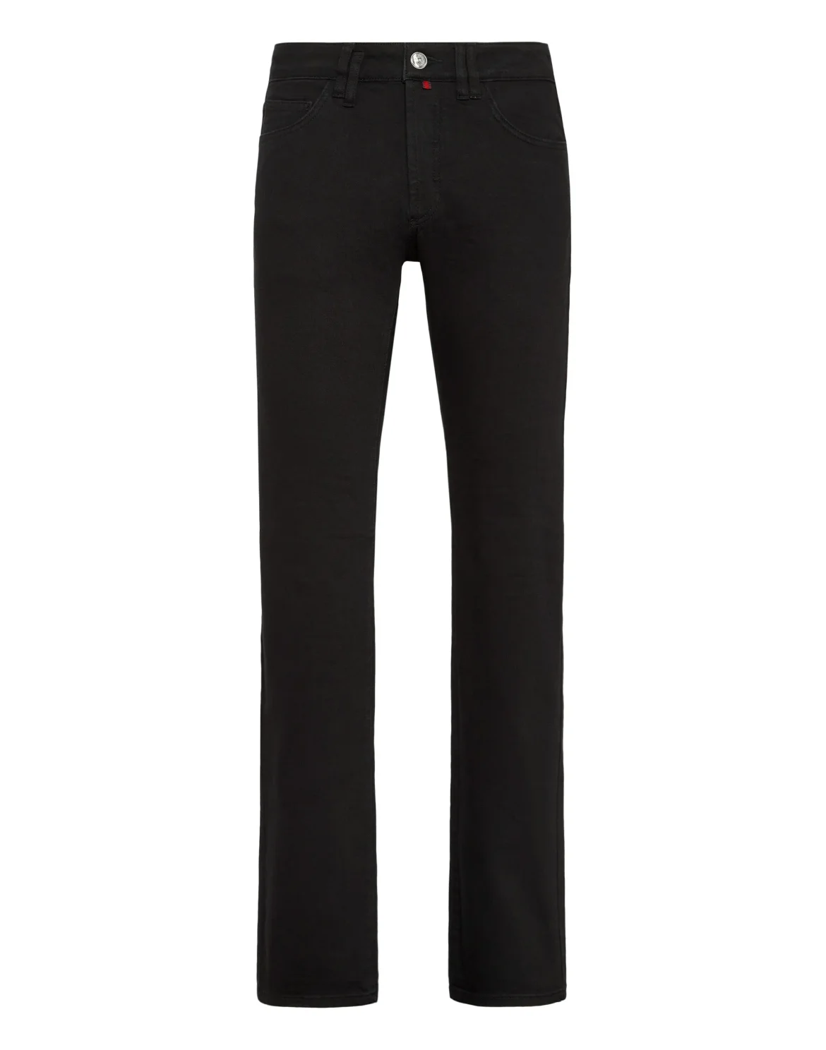 Denim Trousers Regular Fit, цвет: Черный