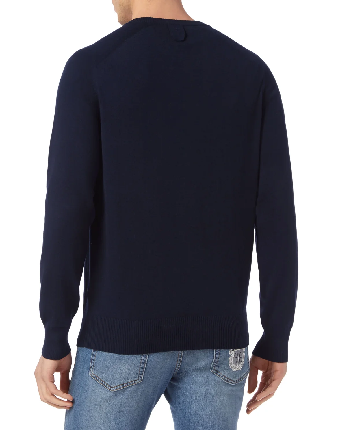 Pullover Round Neck LS, цвет: Синий