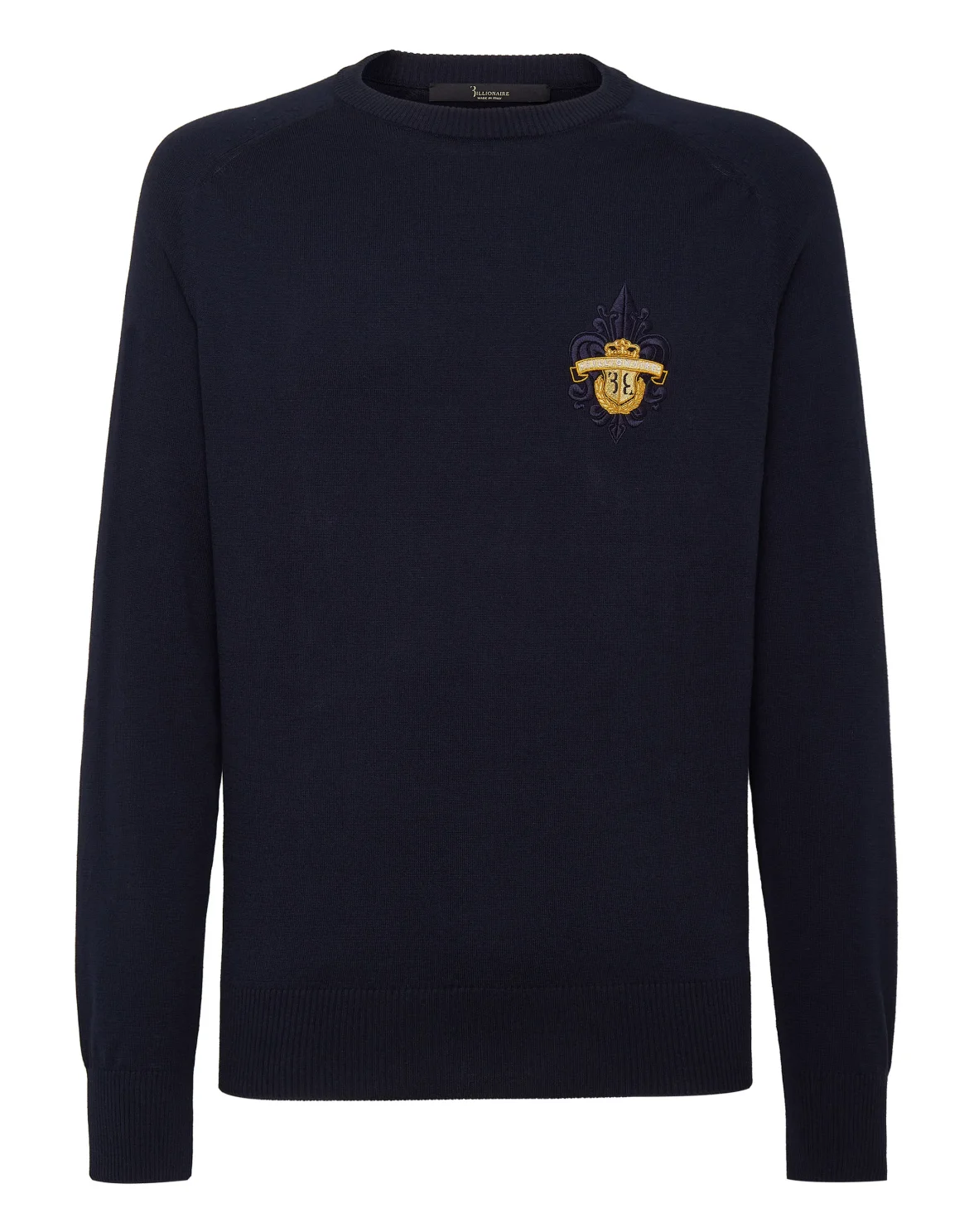 Pullover Round Neck LS, цвет: Синий