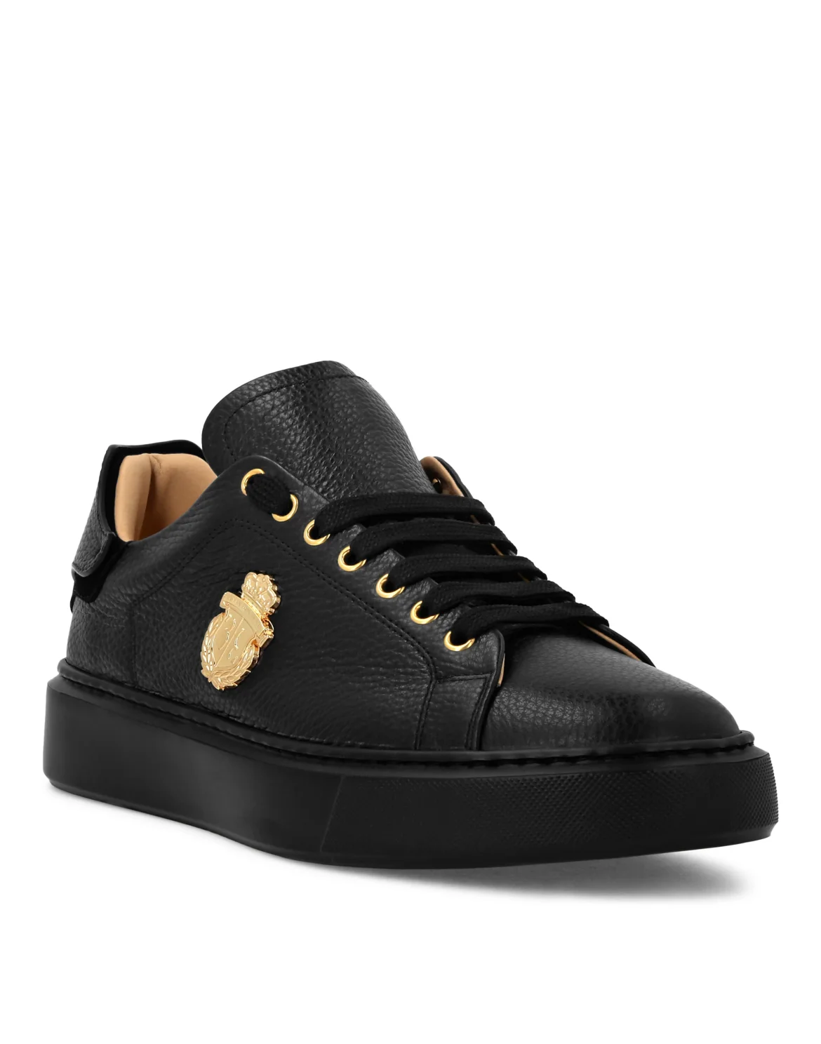 Low Top Sneakers, цвет: Черный