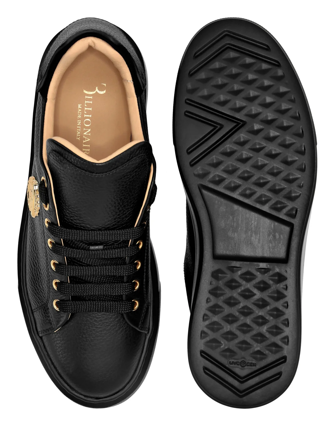 Low Top Sneakers, цвет: Черный
