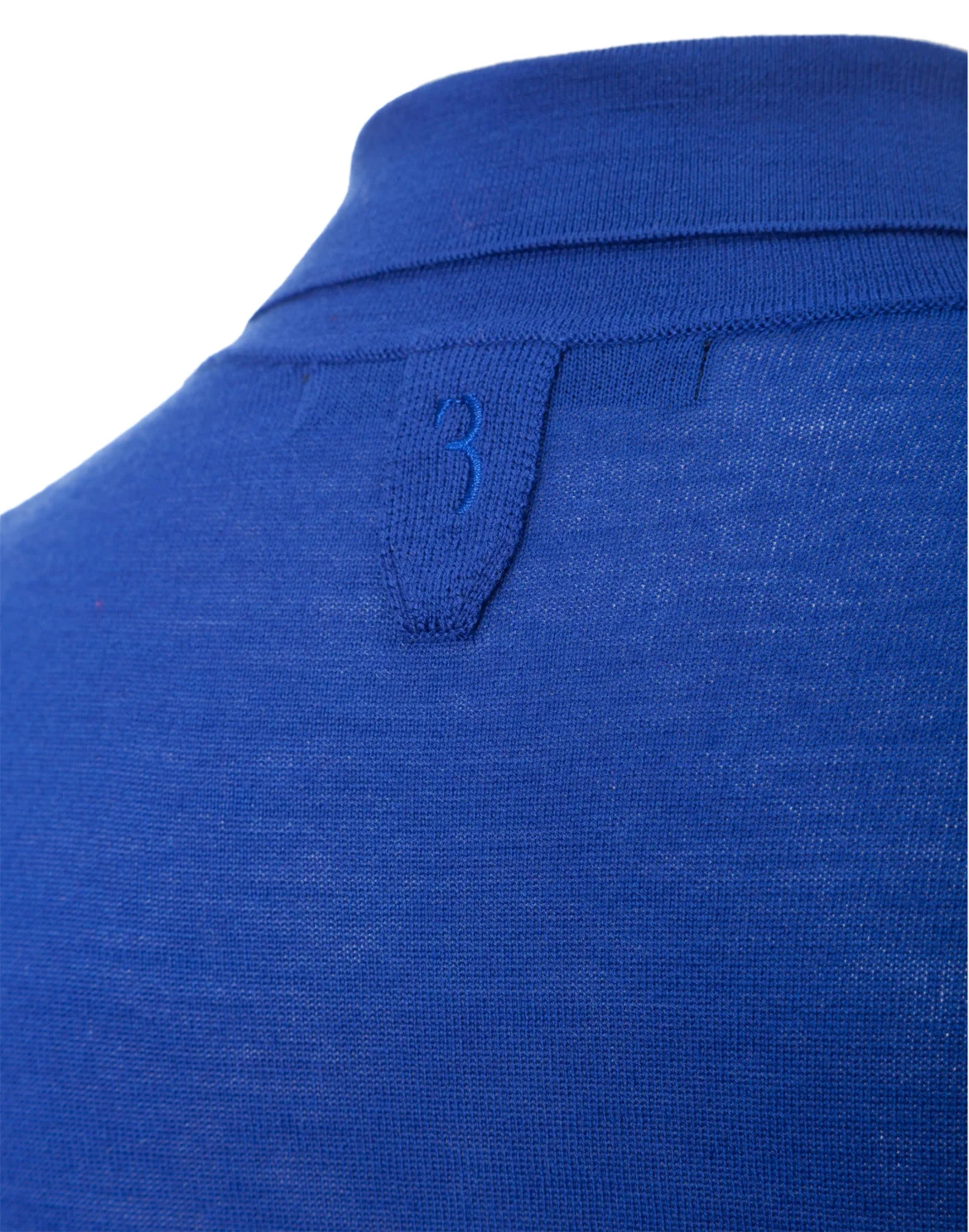 Pullover Polo Neck LS "Chance", цвет: Синий