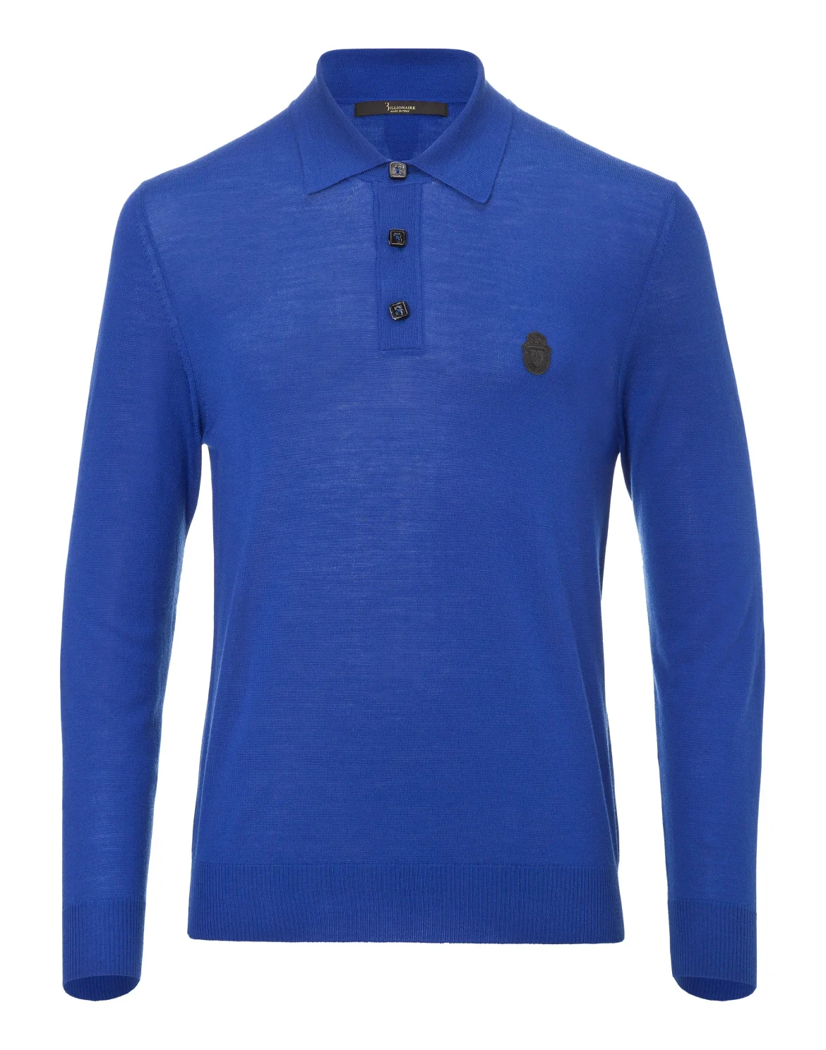 Pullover Polo Neck LS "Chance", цвет: Синий