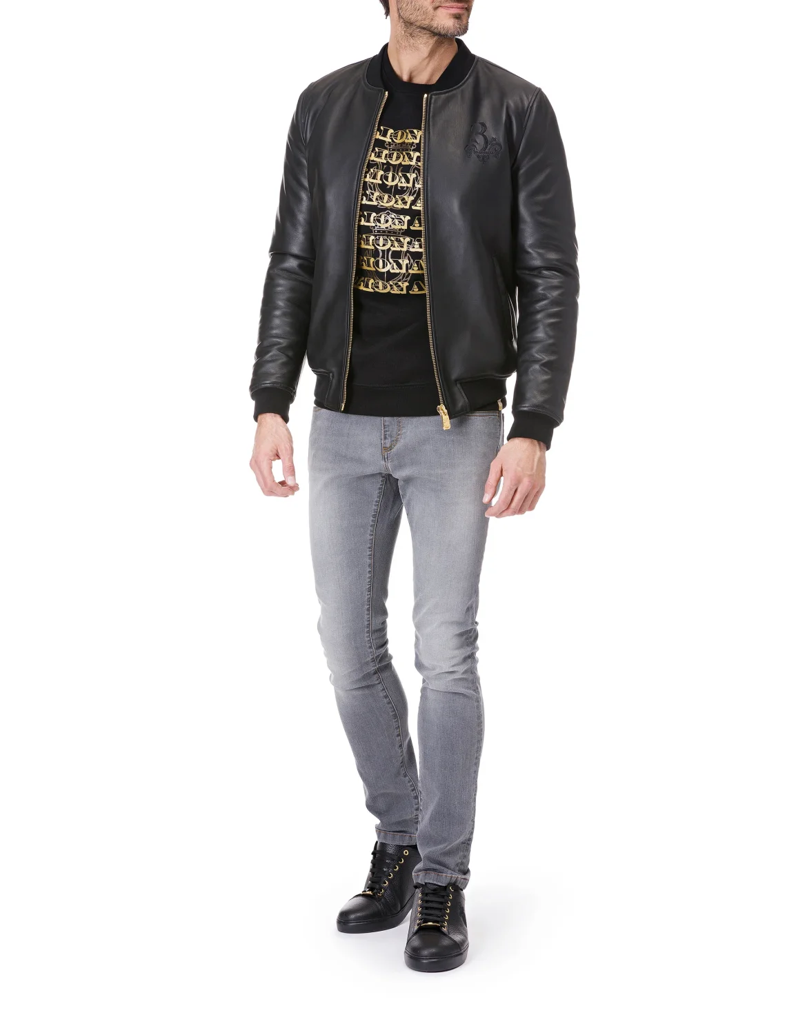 Sweatshirt LS "Colin", цвет: Черный