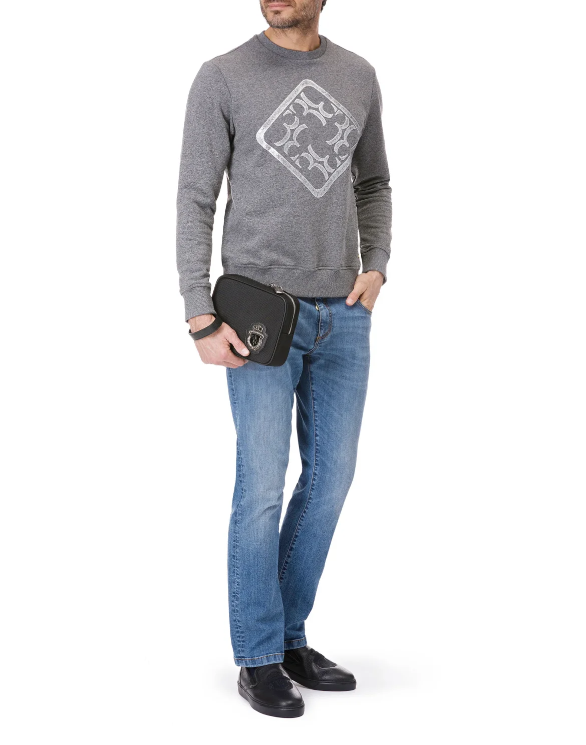 Sweatshirt LS "Roger", цвет: Серый