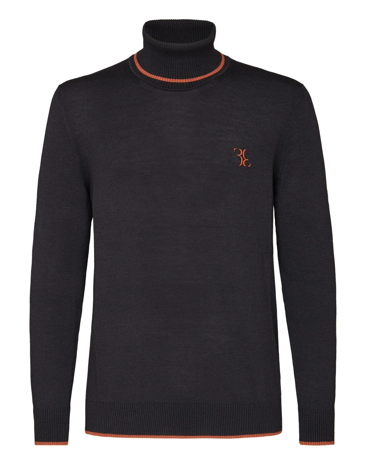 Turtle Neck LS "Eric", цвет: Черный