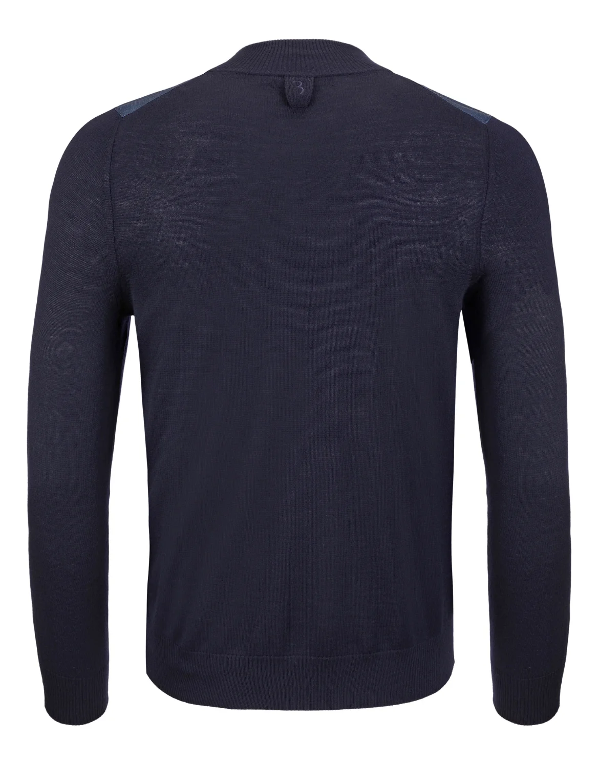 Pullover zip mock "Florian", цвет: Синий