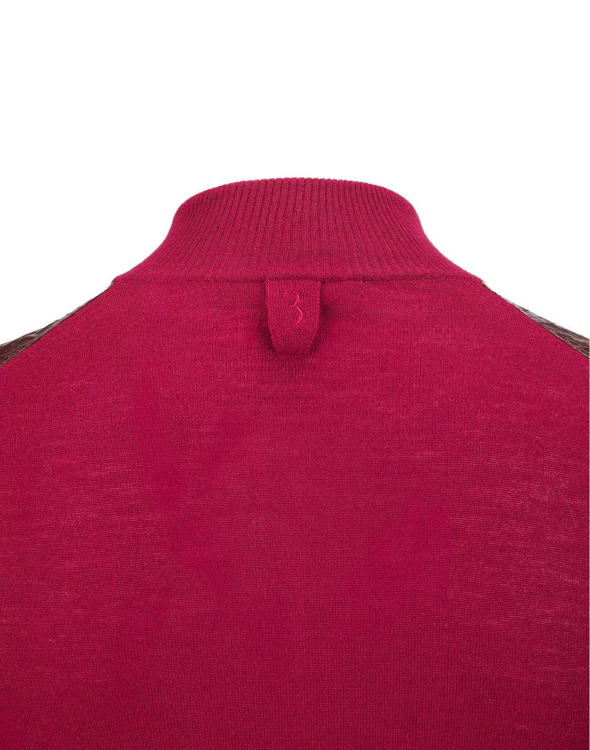 Pullover zip mock "Florian", цвет: Красный