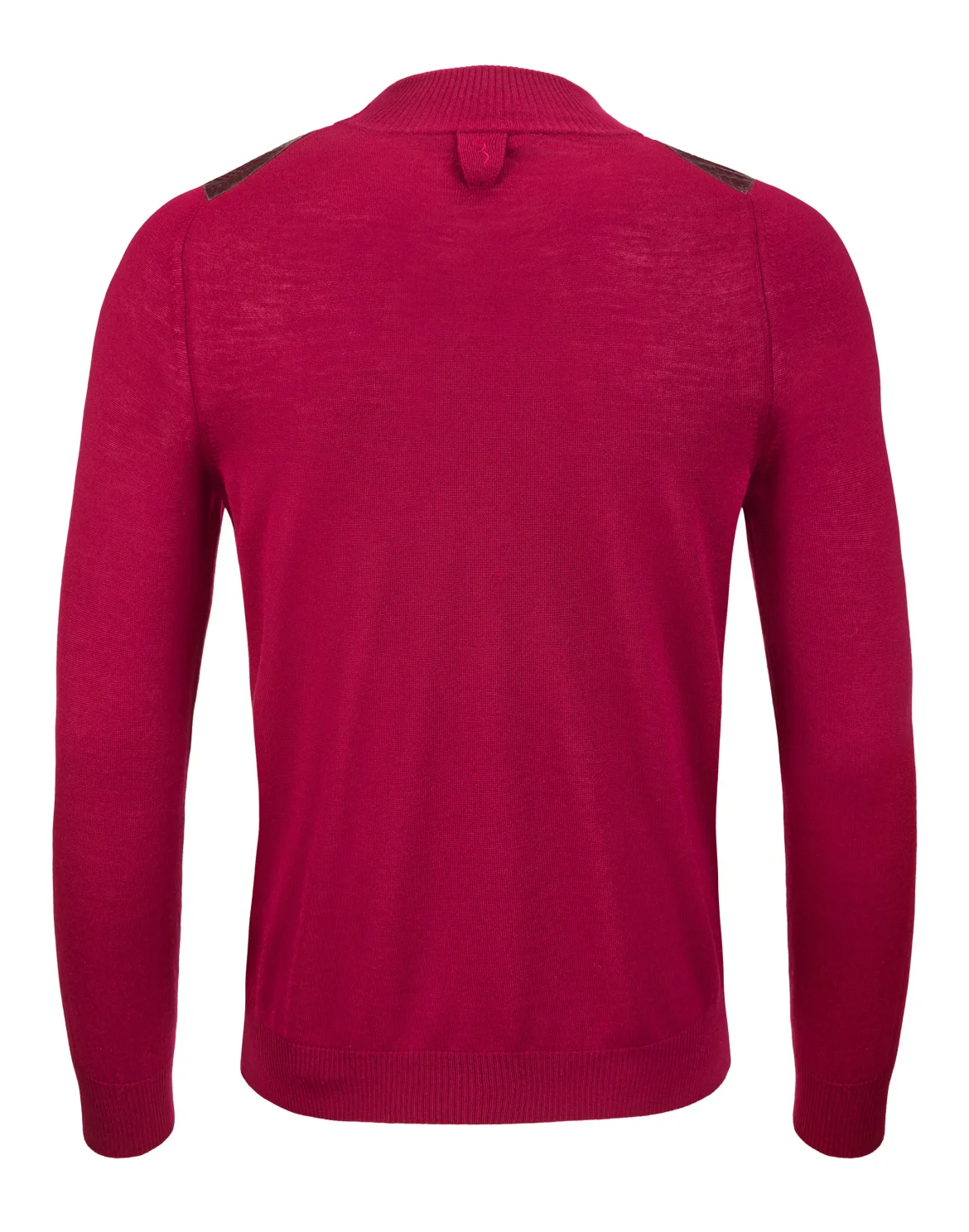 Pullover zip mock "Florian", цвет: Красный