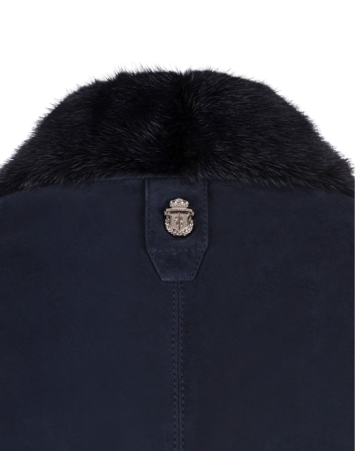 Leather Bomber "Tanguy", цвет: Синий
