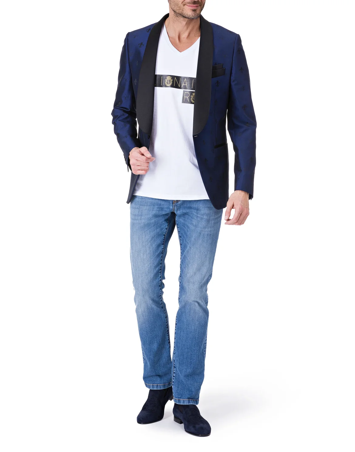 Blazer "Edd" - SLIM FIT, цвет: Синий