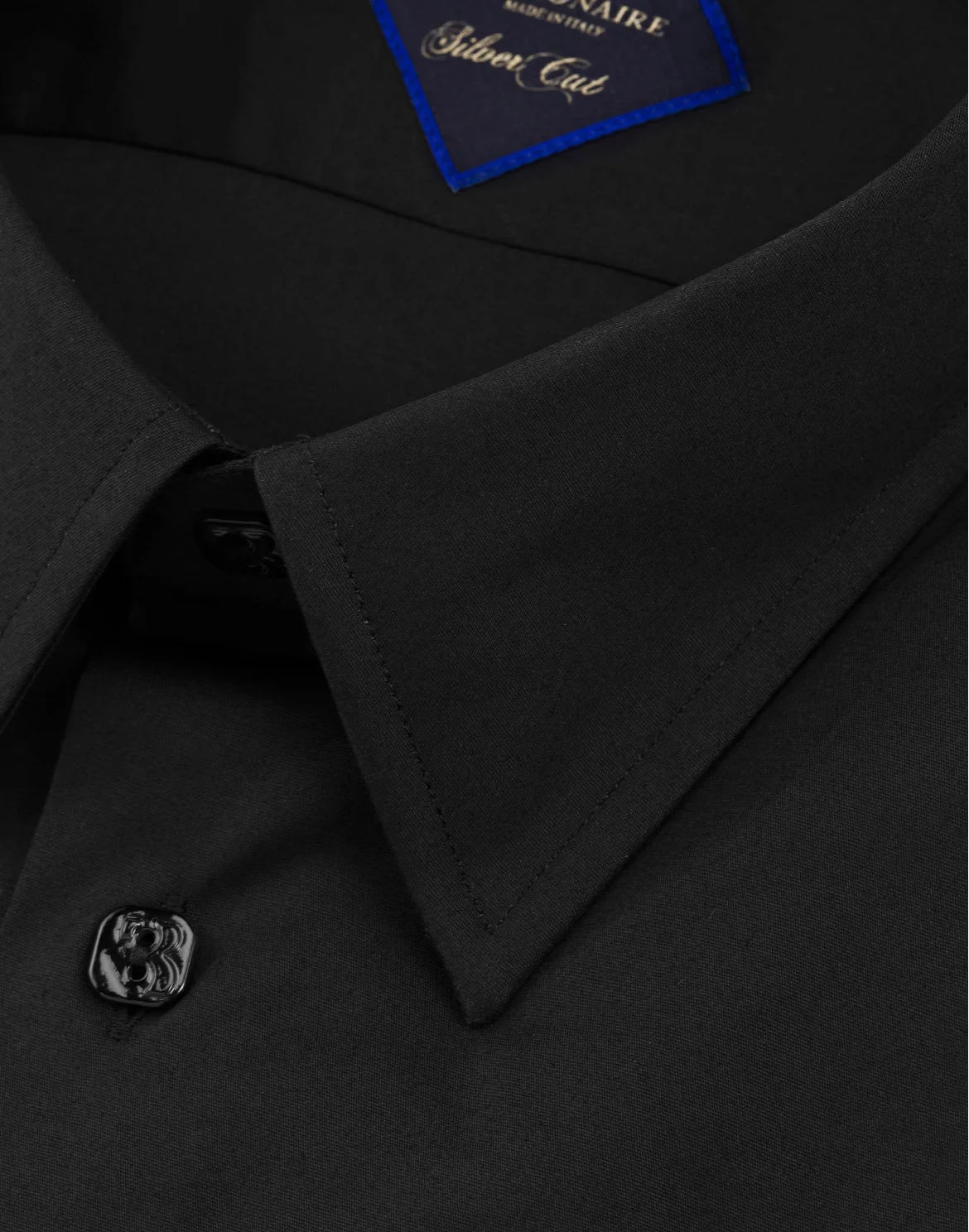 Shirt Silver Cut LS "Tristan", цвет: Черный