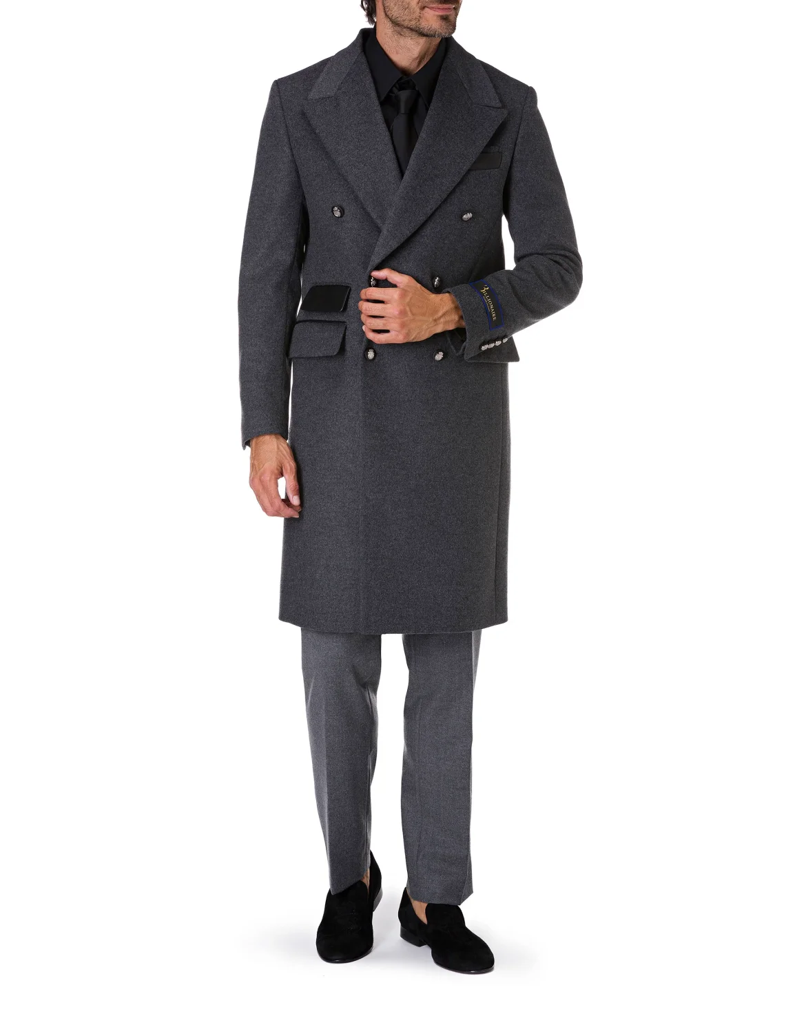Shirt Silver Cut LS "Tristan", цвет: Черный
