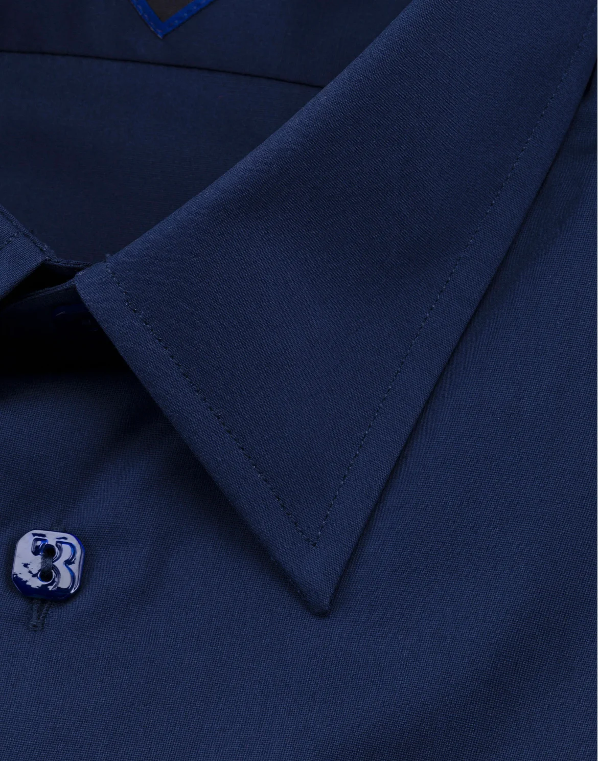 Shirt Silver Cut LS "Tristan", цвет: Синий
