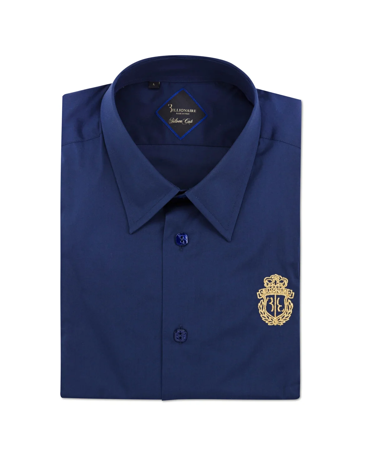 Shirt Silver Cut LS "Tristan", цвет: Синий