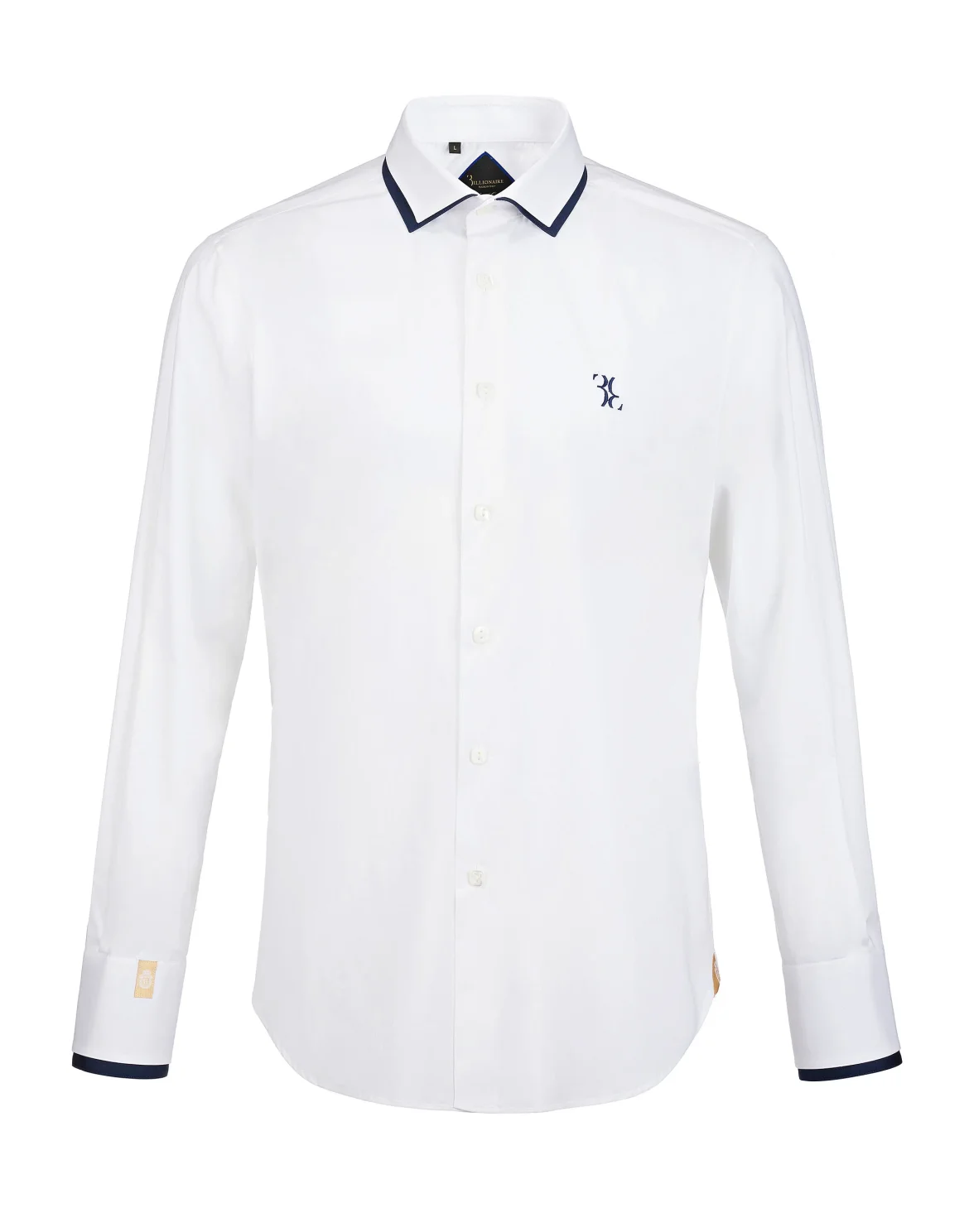 Shirt Silver Cut LS "Antòn", цвет: Белый