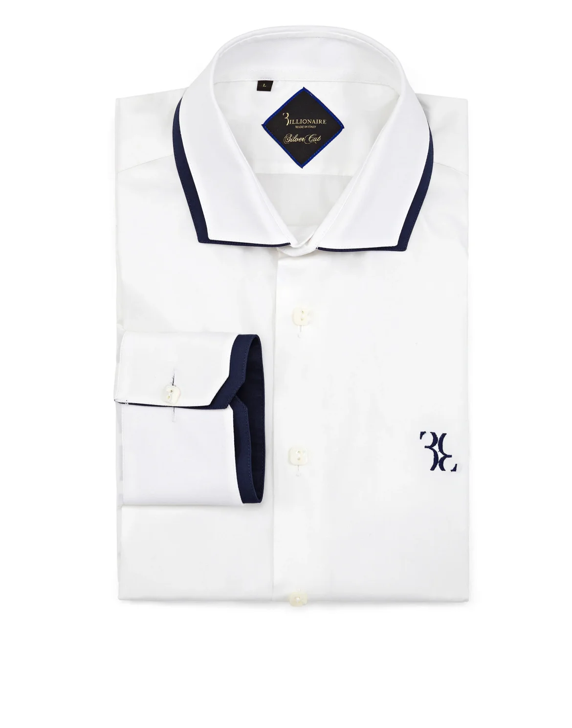 Shirt Silver Cut LS "Antòn", цвет: Белый