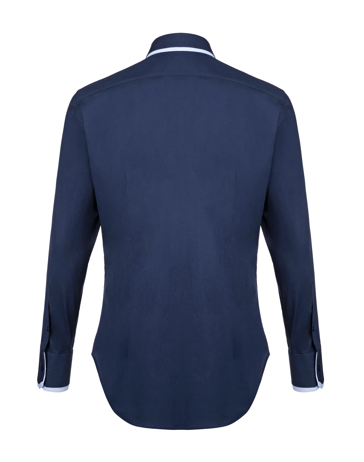 Shirt Silver Cut LS "Antòn", цвет: Синий