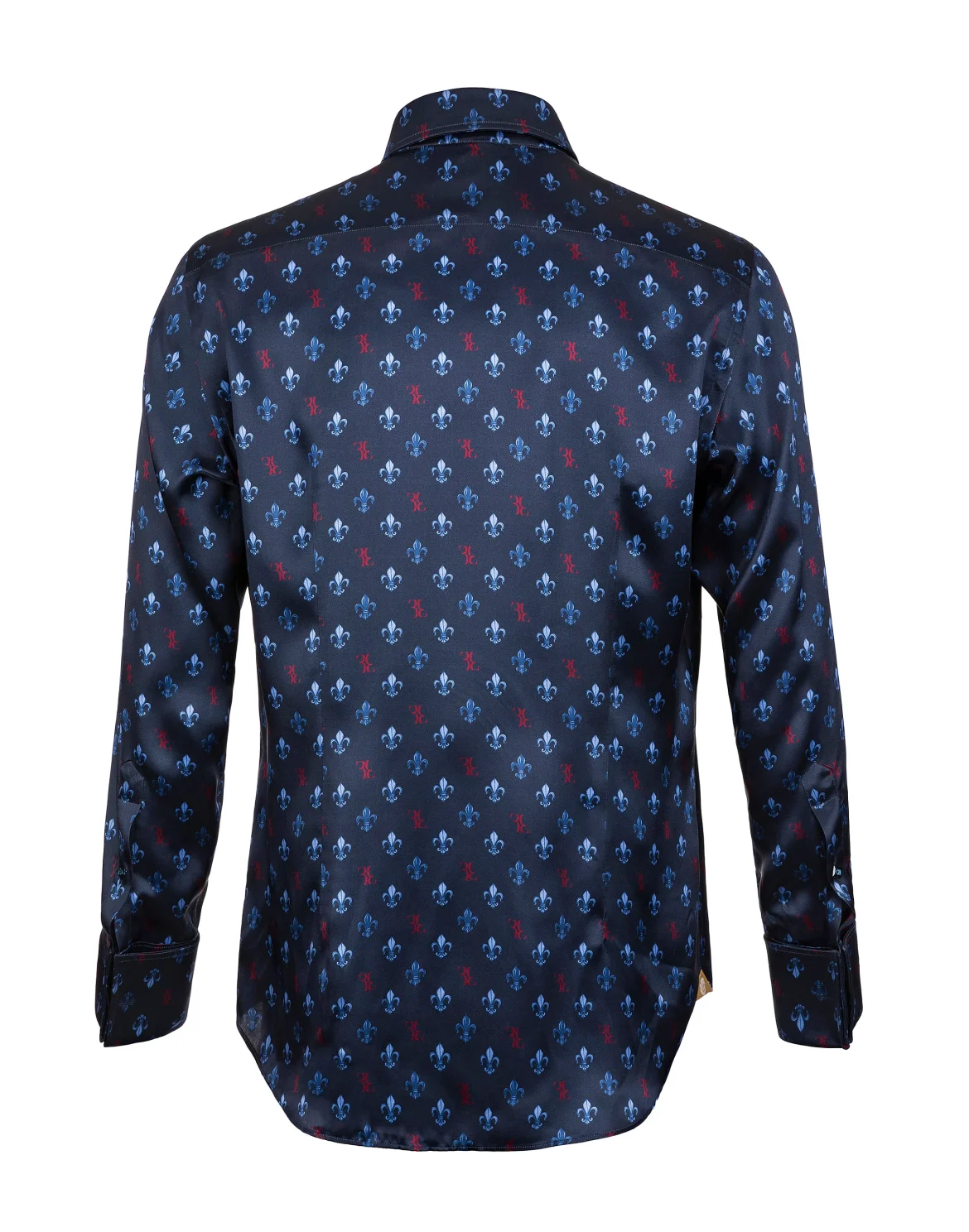 Shirt Silver Cut LS "Basilio", цвет: Синий