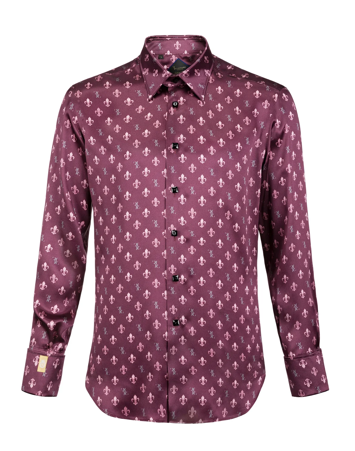 Shirt Silver Cut LS "Basilio", цвет: Красный