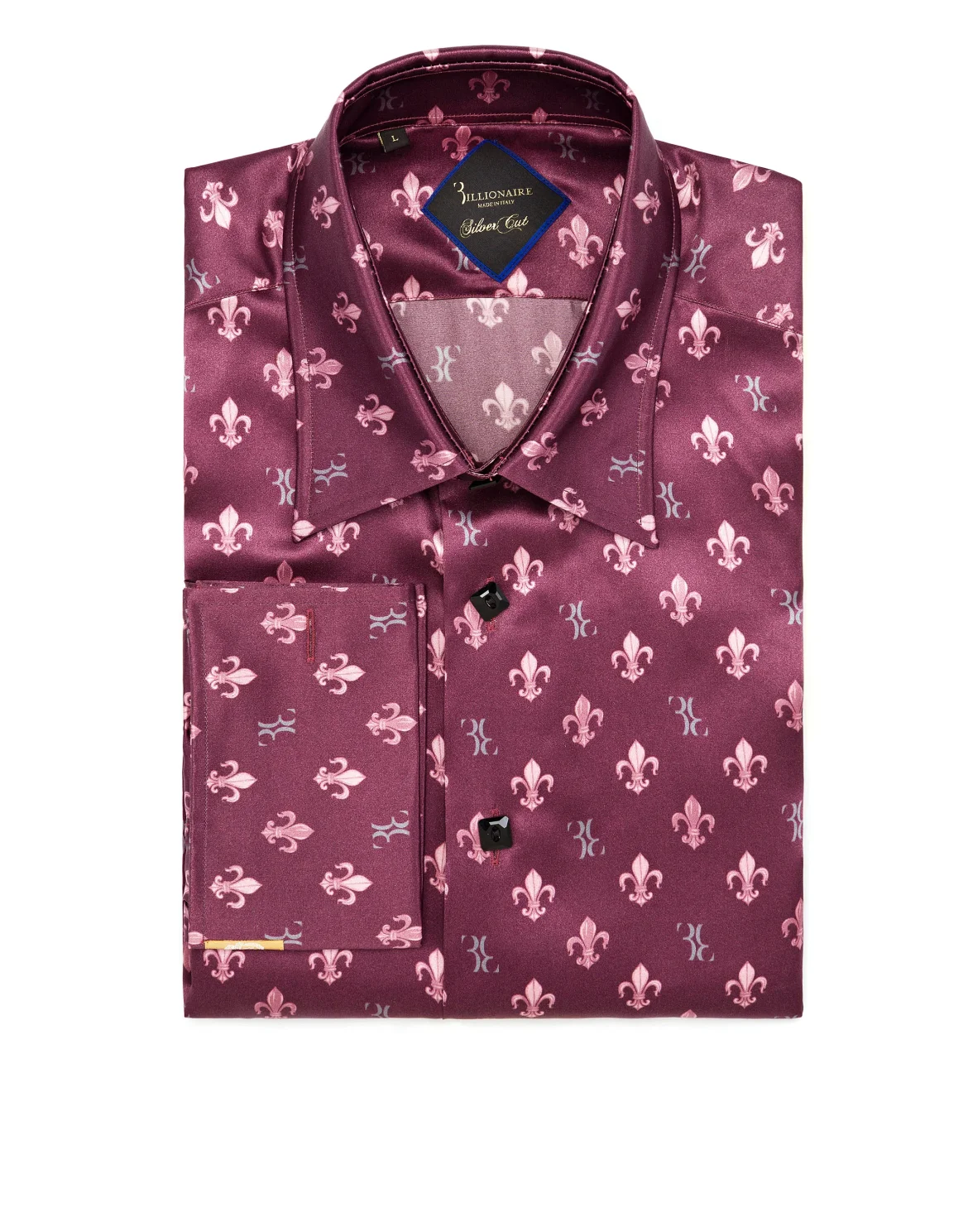 Shirt Silver Cut LS "Basilio", цвет: Красный
