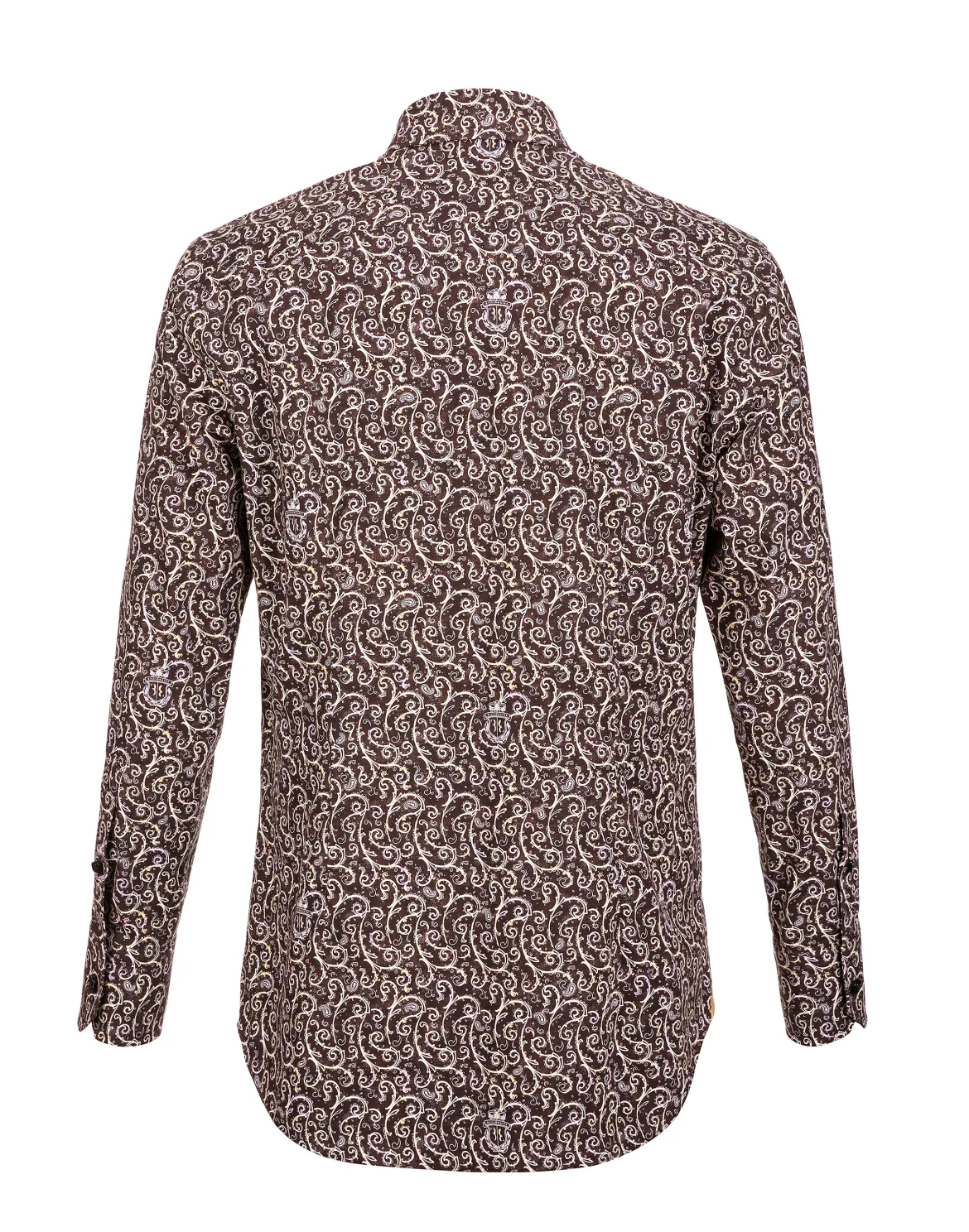 Shirt Silver Cut LS "Esteban", цвет: Черный